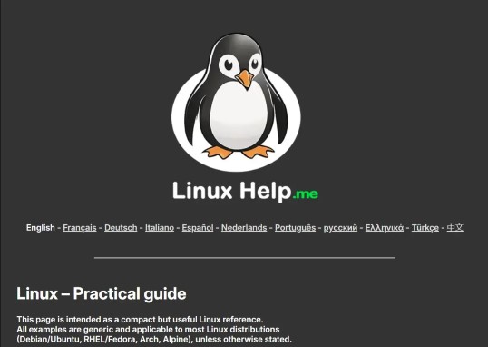LinuxHelp.me screenshot