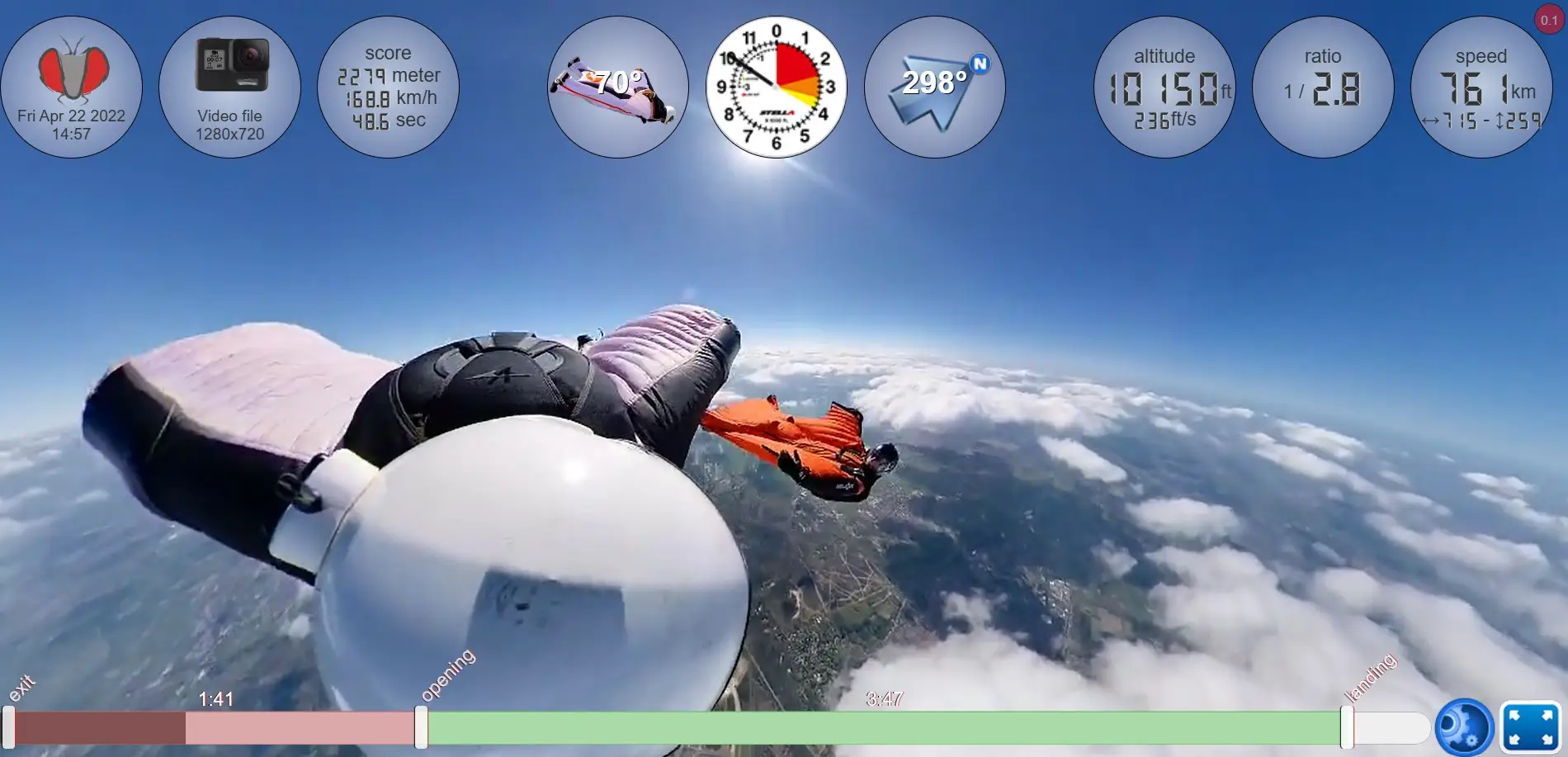 Flysight.video screenshot
